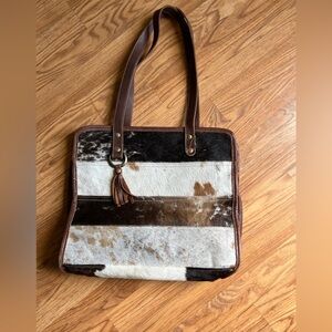 Myra cowhide bag